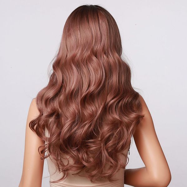 long wavy synthetic wigs dark root ombre red brown wig for women trendy cosplay daily wig with bangs heat resistantfactory direct, Black
long wavy synthetic wigs dark root ombre red brown wig for women trendy cosplay daily wig with bangs heat resistantfactory direct, Black