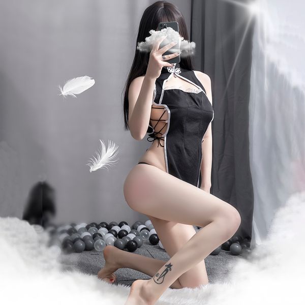 women lingerie lace cheongsam night dress maid cosplay costumes sleepwear outfit erotic roleplay exotic apparel, Red;black
women lingerie lace cheongsam night dress maid cosplay costumes sleepwear outfit erotic roleplay exotic apparel, Red;black