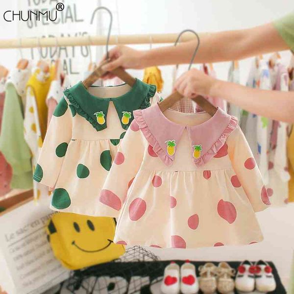 baby girls dress autumn born casual long sleeve dot print for princess infant clothing 210508, Red;yellow
baby girls dress autumn born casual long sleeve dot print for princess infant clothing 210508, Red;yellow