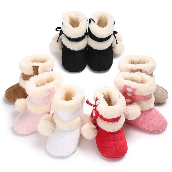 first walkers 2021 winter snow colors bowknot warm fluff ball indoor soft rubber sole 0-2 years born toddler baby shoes boot
first walkers 2021 winter snow colors bowknot warm fluff ball indoor soft rubber sole 0-2 years born toddler baby shoes boot