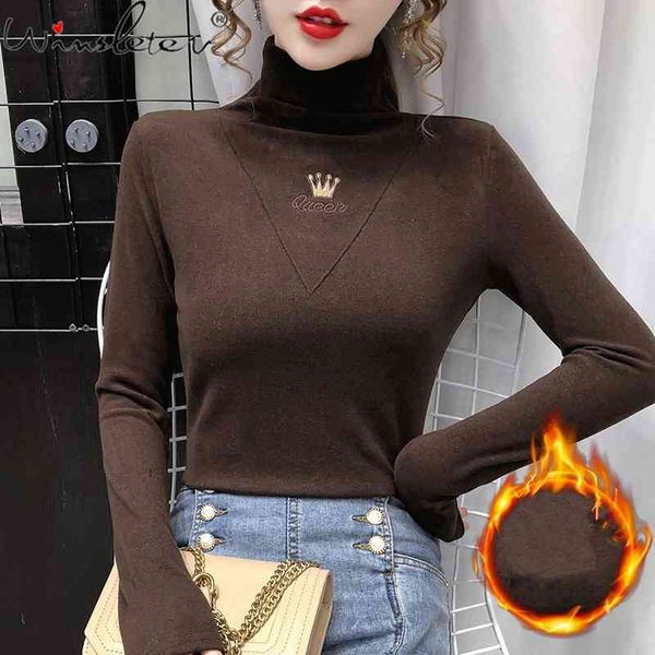 women's t-shirt fall winter women chic embroidery letter ropa mujer with fleece bottoming shirt brushed cotton tees t00014a 2, White
women's t-shirt fall winter women chic embroidery letter ropa mujer with fleece bottoming shirt brushed cotton tees t00014a 2, White