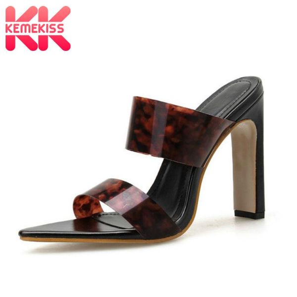dress shoes kemekiss 2021 women stiletto heel sandals slides transparent pvc slippers fashion pointed toe high heels, Black
dress shoes kemekiss 2021 women stiletto heel sandals slides transparent pvc slippers fashion pointed toe high heels, Black