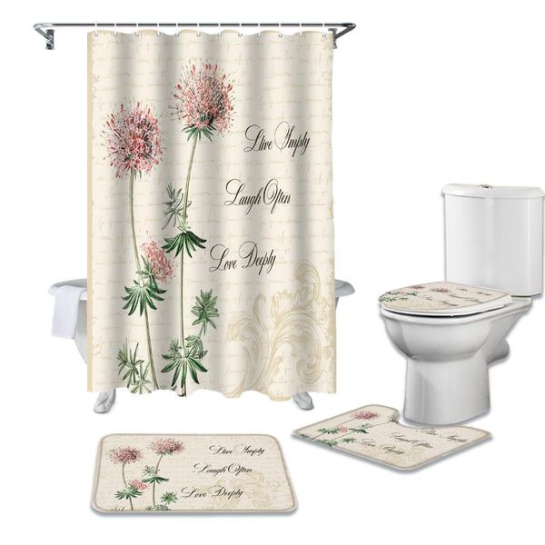 mimosa flower retro shower curtain sets non-slip rugs toilet lid cover and bath mat waterproof bathroom curtains
mimosa flower retro shower curtain sets non-slip rugs toilet lid cover and bath mat waterproof bathroom curtains