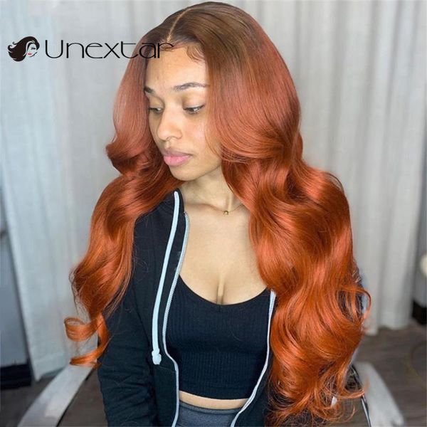 unextar 13x4 lace front human hair wigs ombre orange ginger colored brazilian wave pre-plucked for women, Black;brown
unextar 13x4 lace front human hair wigs ombre orange ginger colored brazilian wave pre-plucked for women, Black;brown