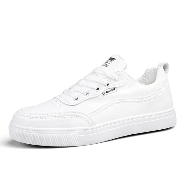 dress shoes summer men's pu leather white sneakers fashion men casual comfortable breathable flats man size 39-44 4tsj, Black
dress shoes summer men's pu leather white sneakers fashion men casual comfortable breathable flats man size 39-44 4tsj, Black