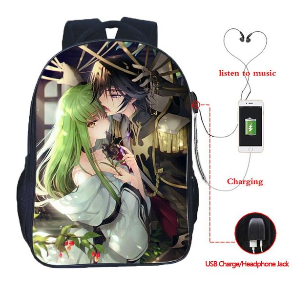 backpack bolsas code geass boys girls school backpacks book bags teens usb charging lapknapsack women men travel bagpack
backpack bolsas code geass boys girls school backpacks book bags teens usb charging lapknapsack women men travel bagpack