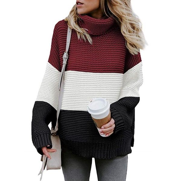 casual striped women sweater winter warm female jumper thick christmas sweaters ribbed knitted pullover pull hiver femme women's, White;black
casual striped women sweater winter warm female jumper thick christmas sweaters ribbed knitted pullover pull hiver femme women's, White;black