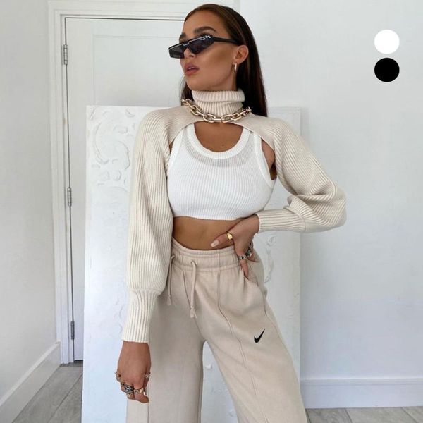 women's sweaters winter turtleneck sweater oversleeve women lantern sleeve solid black pullover woman 2021 female fashion clothes, White;black
women's sweaters winter turtleneck sweater oversleeve women lantern sleeve solid black pullover woman 2021 female fashion clothes, White;black