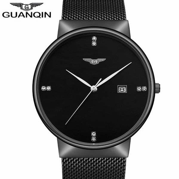 wristwatches 2021 guanqin mens watches simple quartz watch brand date waterproof stainless steel men wristwatch, Slivery;brown
wristwatches 2021 guanqin mens watches simple quartz watch brand date waterproof stainless steel men wristwatch, Slivery;brown