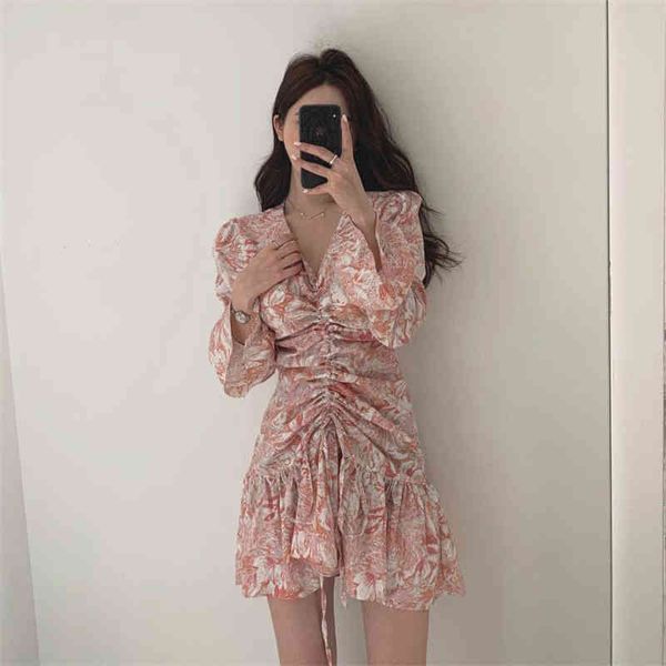 dresses high waist drawstring stylish all match retro floral slim sweet feminine thin women mini es, Black;gray
dresses high waist drawstring stylish all match retro floral slim sweet feminine thin women mini es, Black;gray