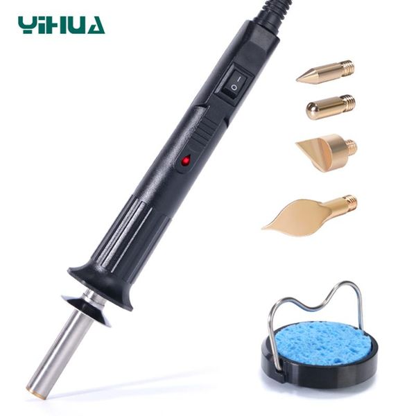 professional hand tool sets yihua 930-iv wood burning pen kit set stencil soldering tips tools pyrography craft
professional hand tool sets yihua 930-iv wood burning pen kit set stencil soldering tips tools pyrography craft