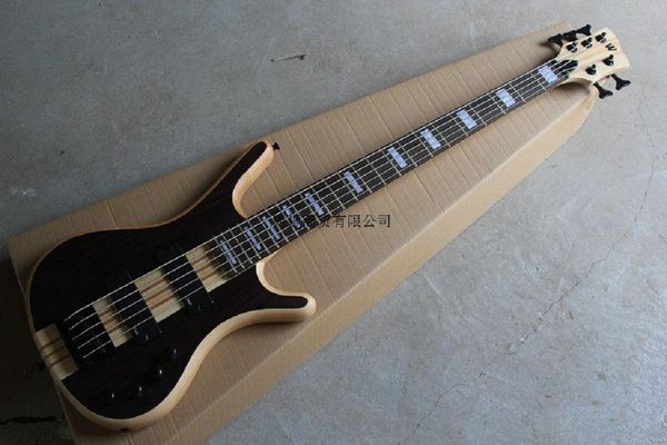 one-piece set neck w ltd corvette nt 5 string dark brown electric bass guitar with emg active pickups @31
one-piece set neck w ltd corvette nt 5 string dark brown electric bass guitar with emg active pickups @31