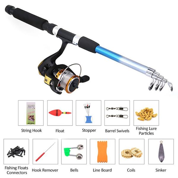 fishing reel rod combo set pole spinning with accessories for vara de pesca boat rods
fishing reel rod combo set pole spinning with accessories for vara de pesca boat rods
