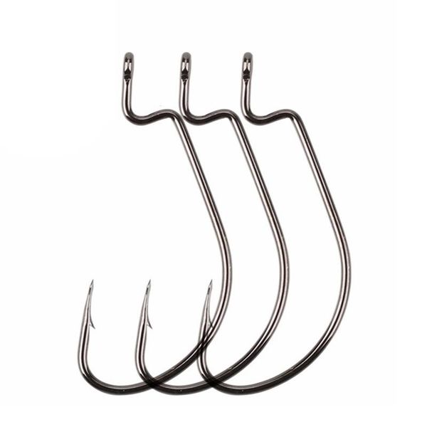 fishing hooks 50pcs hook hign carbon steel wide crank offset barbed fishhook for soft lure worm bass carp tackle
fishing hooks 50pcs hook hign carbon steel wide crank offset barbed fishhook for soft lure worm bass carp tackle