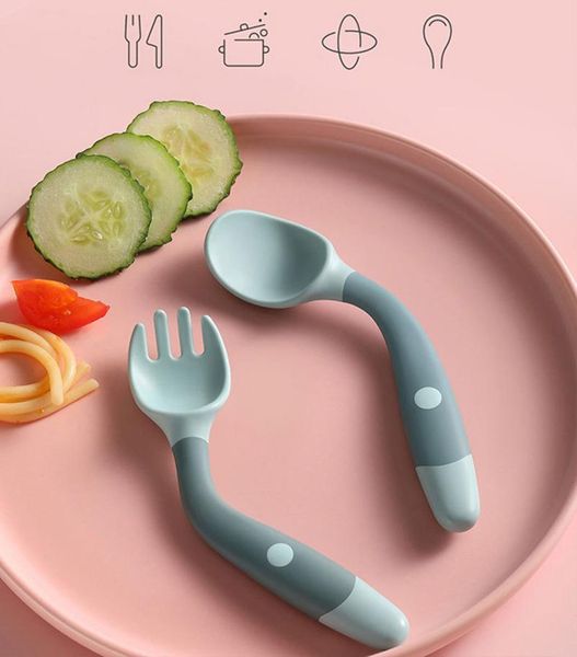cups, dishes & utensils baby spoon with fork set bendable silicone for toddler feeding tableware safe temperature sensing
cups, dishes & utensils baby spoon with fork set bendable silicone for toddler feeding tableware safe temperature sensing