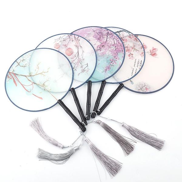 translucent chinese style round fan with wooden handle portable printed vintage dance other home decor 
translucent chinese style round fan with wooden handle portable printed vintage dance other home decor