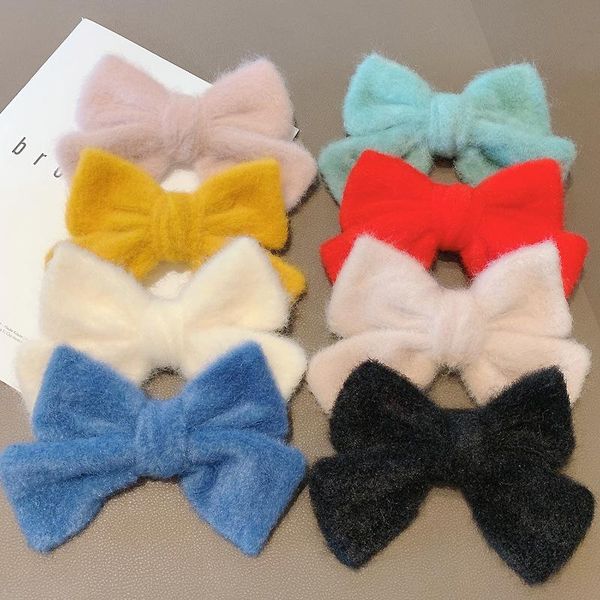 hair accessories women girls sweet elegant plush big bow hairpins cute soild color spring clip ornament autumn winter
hair accessories women girls sweet elegant plush big bow hairpins cute soild color spring clip ornament autumn winter