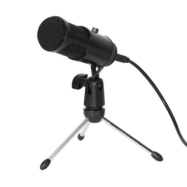 

computer microphone usb condenser with stand mikrofon live broadcast sound audio studio wired vocal recording karaoke microfon microphones