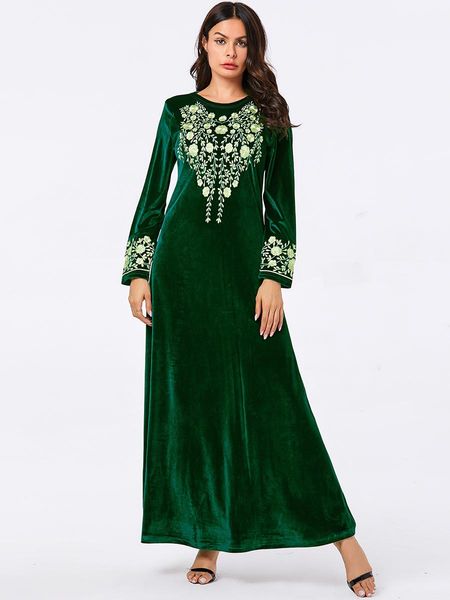 elegant veet muslim dress women bow floral big swing a-line maxi dress kimono jubah robe print abaya dresses islamic clothing, Red
elegant veet muslim dress women bow floral big swing a-line maxi dress kimono jubah robe print abaya dresses islamic clothing, Red