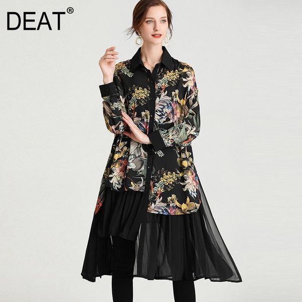 shirts dress woman floral print patchwork work pleated mesh casual style 2021 summer fashion plus size clothing ht746 dresses, Black;gray
shirts dress woman floral print patchwork work pleated mesh casual style 2021 summer fashion plus size clothing ht746 dresses, Black;gray
