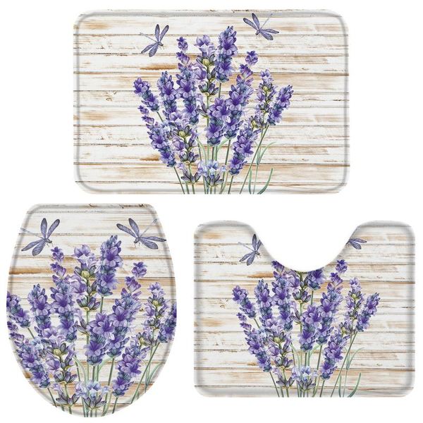 bath accessory set purple lavender dragonfly wooden texture bathroom toilet cover mat pedestal rug non-slip accessories doormat
bath accessory set purple lavender dragonfly wooden texture bathroom toilet cover mat pedestal rug non-slip accessories doormat
