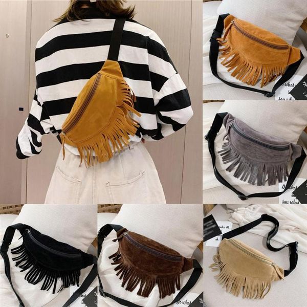 waist bags fashion retro faux suede women leather crossbody bag solid tassel shoulder handbag zipper messenger bags#d
waist bags fashion retro faux suede women leather crossbody bag solid tassel shoulder handbag zipper messenger bags#d