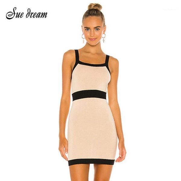 casual dresses 2021 summer women's patchwork bandage dress bodycon luxury spaghetti strap mini sleeveless party, Black;gray
casual dresses 2021 summer women's patchwork bandage dress bodycon luxury spaghetti strap mini sleeveless party, Black;gray