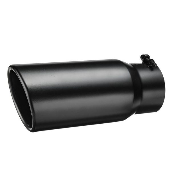 car exhaust muffler 4 inch inlet 5 outlet tip rear pipe tube black stainless steel manifold & parts
car exhaust muffler 4 inch inlet 5 outlet tip rear pipe tube black stainless steel manifold & parts