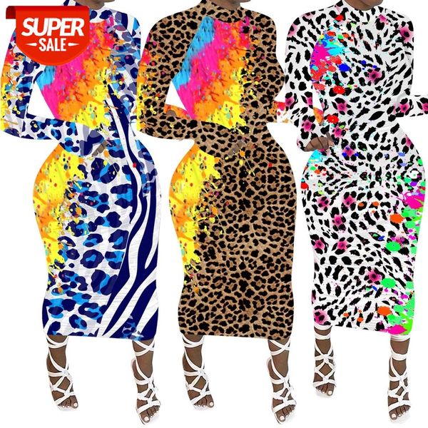 women's sheath leopard printed dress fashion autumn long sleeve round neck bag hip skinny for party vacation wear #mk7w, White;black
women's sheath leopard printed dress fashion autumn long sleeve round neck bag hip skinny for party vacation wear #mk7w, White;black