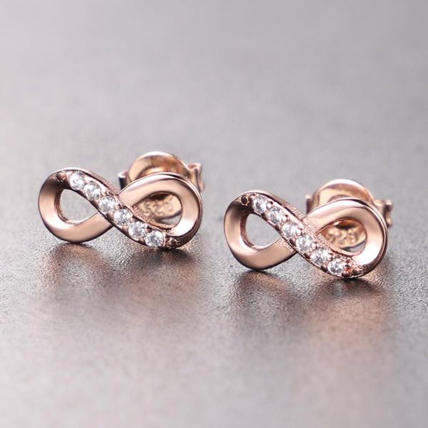 stud delicate 100% 925 sterling silver color/golden sparkling bow earrings with infinity clear cz women party luxury jewelry, Golden;silver
stud delicate 100% 925 sterling silver color/golden sparkling bow earrings with infinity clear cz women party luxury jewelry, Golden;silver