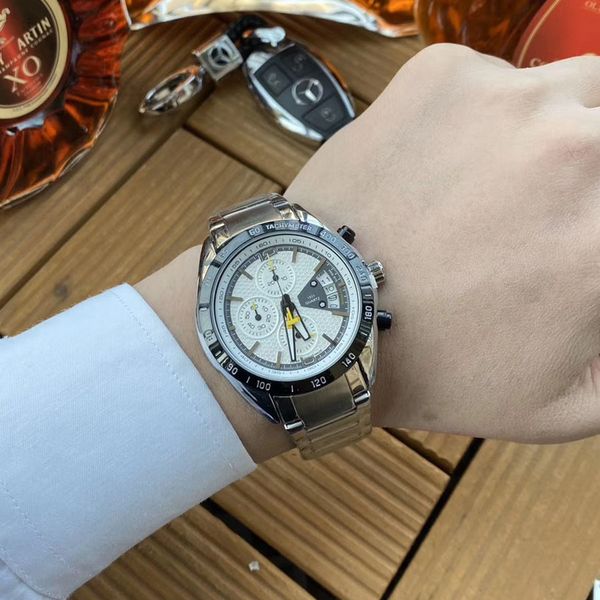 designer watches designer watch luxury watch fashion brand men tiss 1853 multifunction style stainless steel band quartz wrist small dials c, Slivery;brown
designer watches designer watch luxury watch fashion brand men tiss 1853 multifunction style stainless steel band quartz wrist small dials c, Slivery;brown