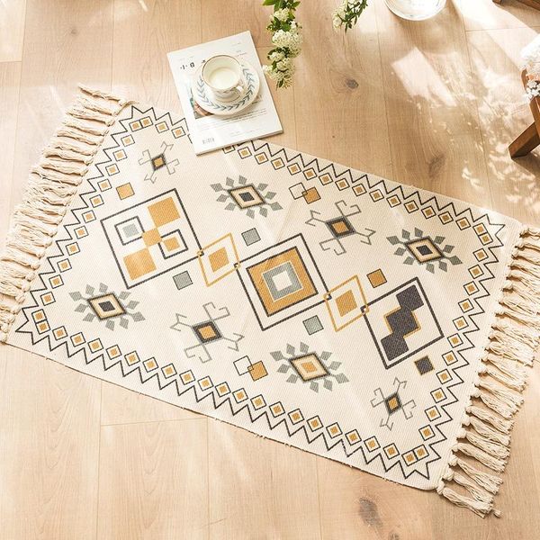 carpets nordic style cotton and linen tassel floor mats simple geometric pattern home bedside carpet living room comfortable soft
carpets nordic style cotton and linen tassel floor mats simple geometric pattern home bedside carpet living room comfortable soft