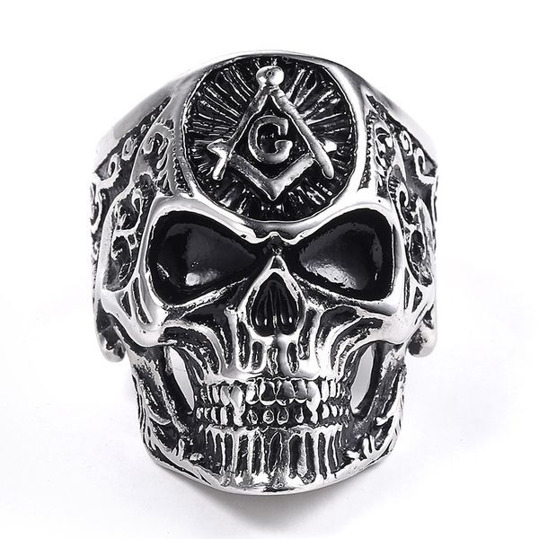 accessories asonry skull ring aggressive men's personality alloy ring, Golden;silver
accessories asonry skull ring aggressive men's personality alloy ring, Golden;silver