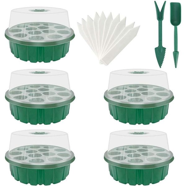 planters & pots seed starter tray,humidity adjustable with dome and base greenhouse grow tray mini propagator for seeds growing starting
planters & pots seed starter tray,humidity adjustable with dome and base greenhouse grow tray mini propagator for seeds growing starting