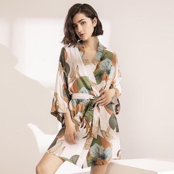 women's sleepwear robe spring viscose women nightgown flower printed long-sleeve pajamas bathrobe for female ykpu, Black;red
women's sleepwear robe spring viscose women nightgown flower printed long-sleeve pajamas bathrobe for female ykpu, Black;red
