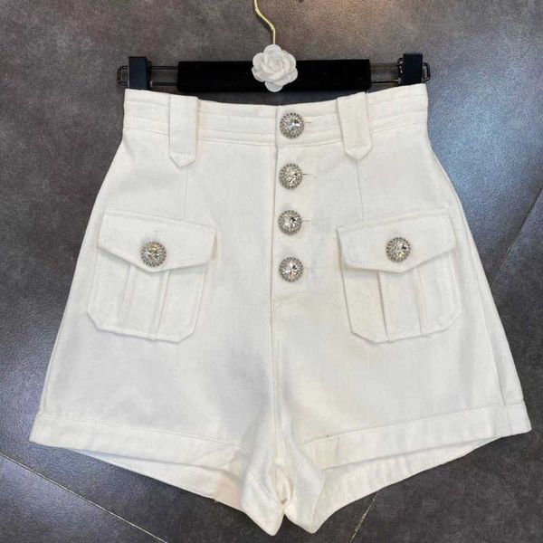 deat spring arrivals diamonds buttons high waist slim casual shorts women ml570 210611, White;black
deat spring arrivals diamonds buttons high waist slim casual shorts women ml570 210611, White;black