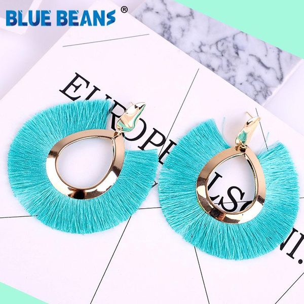 dangle & chandelier tassel earrings 2021 bohemian accessories handmade jewelry long earring korean fashion christmas boho statement gold blu, Silver
dangle & chandelier tassel earrings 2021 bohemian accessories handmade jewelry long earring korean fashion christmas boho statement gold blu, Silver