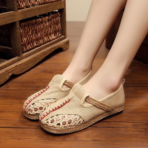 summer women grass slippers handmade chinese sandals home shoes couple beach, Black
summer women grass slippers handmade chinese sandals home shoes couple beach, Black