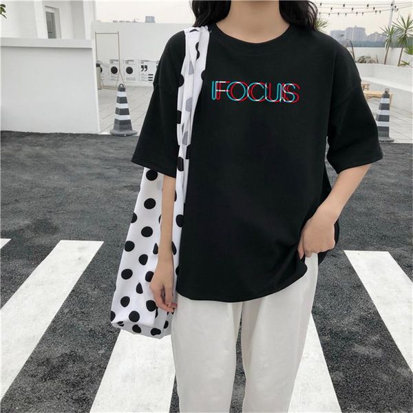 women's t-shirt harajuku letter focus cool 3d style o-neck fashion couple short sleeve colorful trend funny print t shirt women s5wc02, White
women's t-shirt harajuku letter focus cool 3d style o-neck fashion couple short sleeve colorful trend funny print t shirt women s5wc02, White
