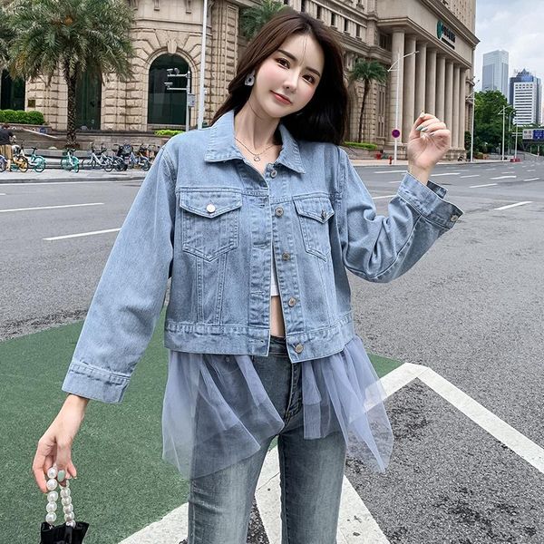 women's jackets 2021 spring autumn fashion denim jacket women patchwork solid full sleeve oversized harajuku jeans coat outerwear, Black;brown
women's jackets 2021 spring autumn fashion denim jacket women patchwork solid full sleeve oversized harajuku jeans coat outerwear, Black;brown