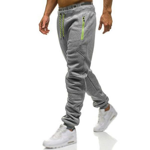 men's pants men trousers male outwear autumn drawstring sweatpants zipper jogger, Black
men's pants men trousers male outwear autumn drawstring sweatpants zipper jogger, Black