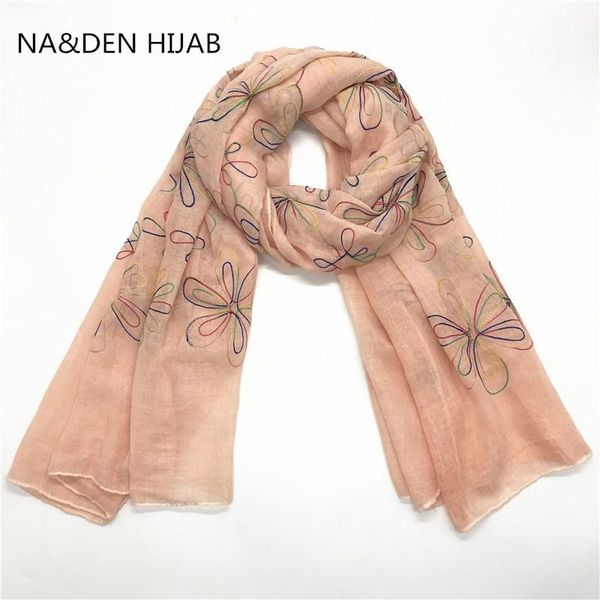design solid flower embroidered hijab cotton women scarf/scarves wraps fashion muslim foulard bandana 10pcs fast bandanas
design solid flower embroidered hijab cotton women scarf/scarves wraps fashion muslim foulard bandana 10pcs fast bandanas
