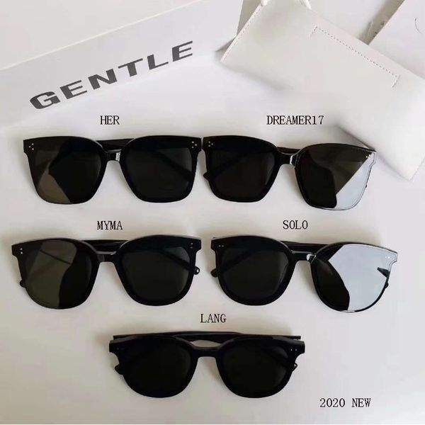 5 style 2020 korea brand design gentle sunglasses women men acetate superior quality popular sunglasses with oringnal case, White;black 
5 style 2020 korea brand design gentle sunglasses women men acetate superior quality popular sunglasses with oringnal case, White;black