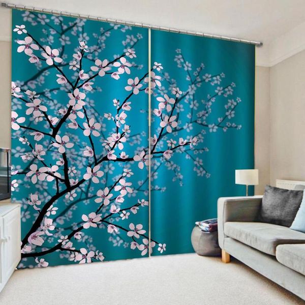 curtain & drapes luxury blackout 3d window curtains for living room blue flower
curtain & drapes luxury blackout 3d window curtains for living room blue flower