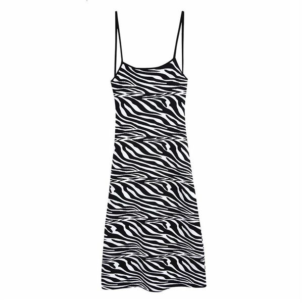 casual dresses women vintage animal print za spaghetti strap knitted long chic lady fashion zebra high waist elastic dress a31t, Black;gray
casual dresses women vintage animal print za spaghetti strap knitted long chic lady fashion zebra high waist elastic dress a31t, Black;gray