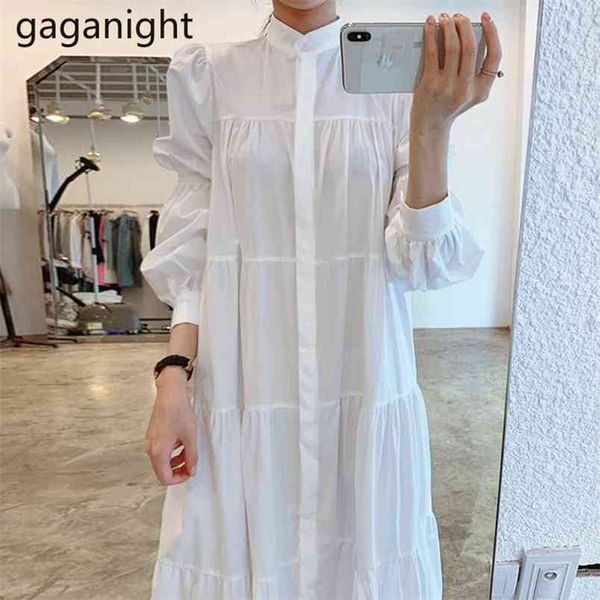 fashion women white shirt maxi dress long sleeve solid loose dresses office lady single breasted vestidos drop 210601, Black;gray
fashion women white shirt maxi dress long sleeve solid loose dresses office lady single breasted vestidos drop 210601, Black;gray