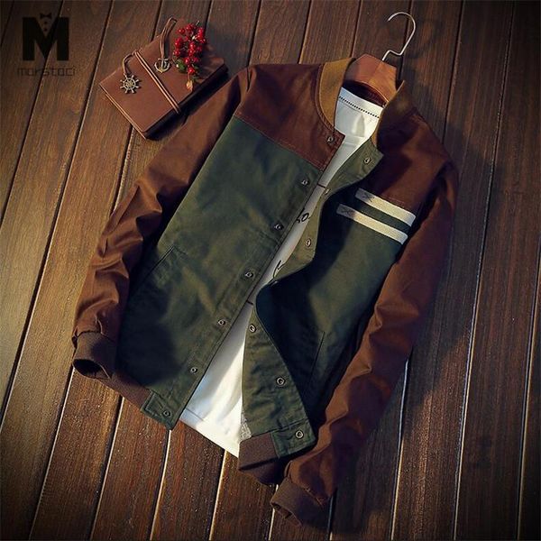 men's jackets marstaci 2021 4xl autumn military coats fashion slim casual male outerwear baseball uniform, Black;brown
men's jackets marstaci 2021 4xl autumn military coats fashion slim casual male outerwear baseball uniform, Black;brown