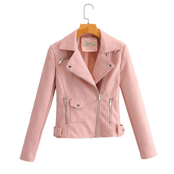 jackets harajuku simple zipper women's jacket pu slim lapel long sleeve windproof purple chic korean motorcycle female coat, Black;brown
jackets harajuku simple zipper women's jacket pu slim lapel long sleeve windproof purple chic korean motorcycle female coat, Black;brown