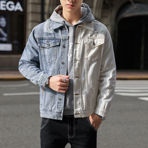 Men's plus size Outerwear Casual Jaet in Spring and Autumn of 2021, Yfk friends 9813
Men's plus size Outerwear Casual Jaet in Spring and Autumn of 2021, Yfk friends 9813