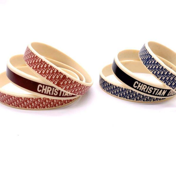 new creative jewelry fashion street shooting bracelet simple student couple silicone bracelet set, Golden;silver
new creative jewelry fashion street shooting bracelet simple student couple silicone bracelet set, Golden;silver